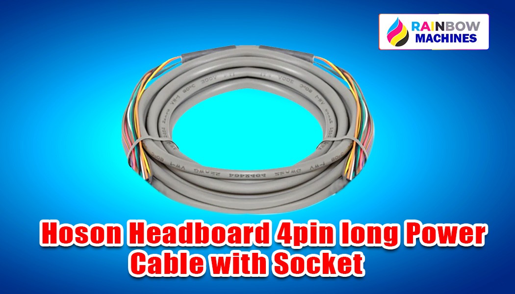 Hoson Headboard 4pin long Power Cable With Socket